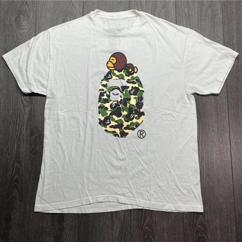 Black Bape X Baby Milo Camo Tee